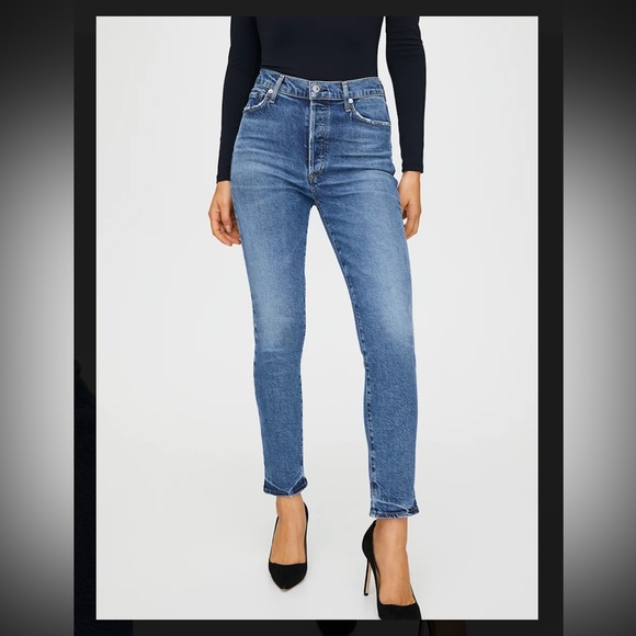 Citizens of Humanity Olivia High Rise Slim Ankle - Picture 2 of 7